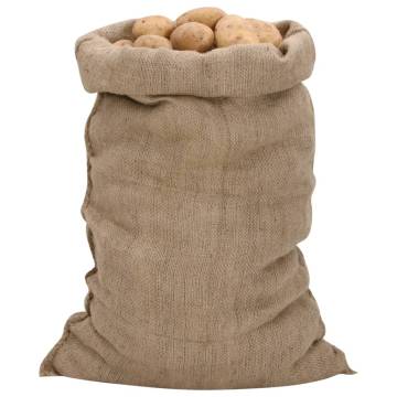 10 Pcs Jute Sacks 60x105 cm | Eco-Friendly & Durable