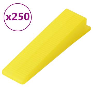 Tile Levelling System - 250 Wedges & 500 Clips (3mm)