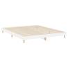 High Gloss White Bed Frame 120x200 cm - Stylish & Durable