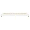 High Gloss White Bed Frame 120x200 cm - Stylish & Durable