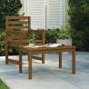 Garden Table Honey Brown 82.5x50.5x45 cm Solid Wood Pine Colour honey brown pine Size 82.5 x 50.5 x 45 cm Quantity in Package 1 