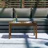 Garden Table Honey Brown - Solid Wood Pine 82.5x50.5 cm