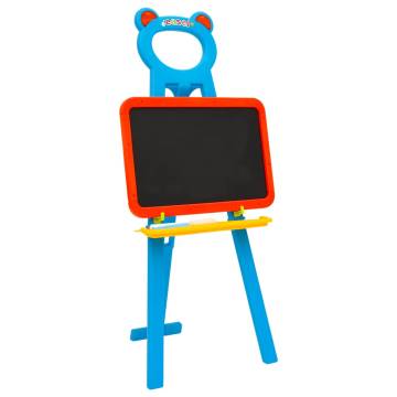 2-1 Children Easel with Chalkboard & Whiteboard | Hipomarket