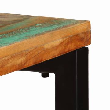 Stylish Console Table in Solid Reclaimed Wood & Steel | HipoMarket