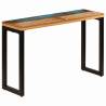 Stylish Console Table in Solid Reclaimed Wood & Steel | HipoMarket