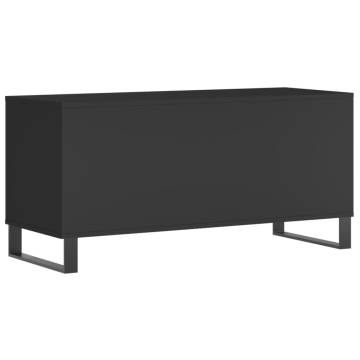 Record Cabinet Black - Stylish Vinyl Storage | Hipo Market