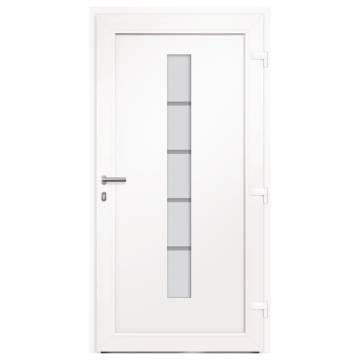 Stylish Anthracite Front Door - Aluminium & PVC | Hipo Market