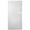 Elegant White Aluminium Front Door - 110x207.5 cm