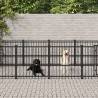 Outdoor Dog Kennel Steel 18.77 m² Size 970 x 193.5 x 100 cm Quantity in Package 1 