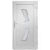 Front Door Anthracite 108x200 cm PVC - Stylish Security