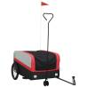 Sturdy Bike Trailer Black and Red - 45 kg Load Capacity