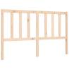 Solid Wood Bed Frame with Headboard 160x200 cm | HipoMarket