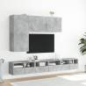 TV Wall Cabinet Concrete Grey 60x30x30 cm - HipoMarket UK