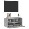 TV Wall Cabinet Concrete Grey 60x30x30 cm - HipoMarket UK