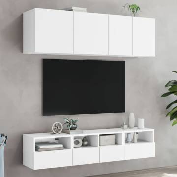 Stylish White TV Wall Cabinets - Maximize Your Space