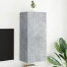 TV Wall Cabinet Concrete Grey 40.5x30x90 cm Engineered Wood Colour concrete grey Quantity in Package 1 Height 90 cm 