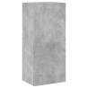 Stylish Concrete Grey TV Wall Cabinet | Space-saving Design