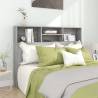 Headboard Cabinet Grey Sonoma 140x19x103.5 cm Colour grey sonoma Size 140 x 19 x 103.5 cm Quantity in Package 1 