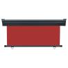 Balcony Side Awning 170x250 cm Red - Privacy & Style