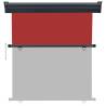 Balcony Side Awning 170x250 cm Red - Privacy & Style