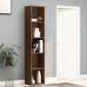 Book Cabinet Brown Oak 40x30x189 cm Engineered Wood Colour brown oak Size 40 x 30 x 189 cm Quantity in Package 1 