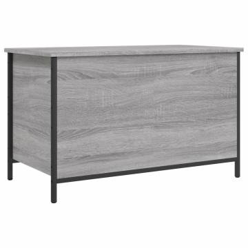 Storage Bench Grey Sonoma - Stylish & Functional Storage