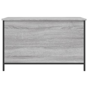 Storage Bench Grey Sonoma - Stylish & Functional Storage