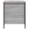 Storage Bench Grey Sonoma - Stylish & Functional Storage