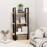 Storage Shelf 60x30x105 cm Solid Pine Wood Colour natural Quantity in Package 1 Height 105 cm Material wood 