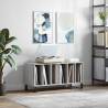 Record Cabinet Grey Sonoma - Stylish Vinyl Storage