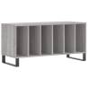 Record Cabinet Grey Sonoma - Stylish Vinyl Storage