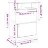 Shoe Cabinet with 2 Flip-Drawers - White, 80x34x116 cm