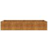 Garden Raised Bed 194x50x36 cm Corten Steel - Durable & Stylish