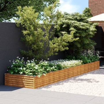 Garden Raised Bed 482x100x36 cm Corten Steel - Durable & Stylish