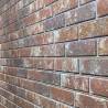 3D Wall Panels - Dark Brown & Grey Brick Design, 11 pcs EPS