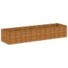 Garden Raised Bed 386x100 cm Corten Steel - Durable & Stylish