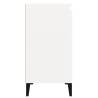 High Gloss White Bedside Cabinet - Stylish & Durable Design