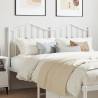 Metal Headboard White 150 cm Colour white Size 150 cm Quantity in Package 1 