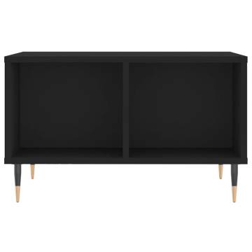 Elegant Black Coffee Table - 60x50x36.5 cm | Hipo Market