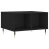 Elegant Black Coffee Table - 60x50x36.5 cm | Hipo Market