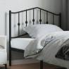 Metal Headboard Black 100 cm Colour black Size 100 cm Quantity in Package 1 