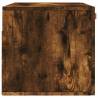 Wall Cabinet Smoked Oak 80x36.5x35 cm | Durable Storage Solution