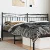 Metal Headboard Black 200 cm Colour black Size 200 cm Quantity in Package 1 