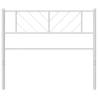 Stylish White Metal Headboard - 90 cm | Hipomarket UK