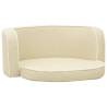 Foldable Dog Sofa Cream - Washable Cushion | Hipo Market