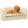 Foldable Dog Sofa Cream - Washable Cushion | Hipo Market