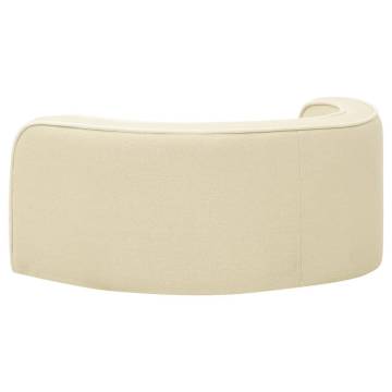 Foldable Dog Sofa Cream - Washable Cushion | Hipo Market