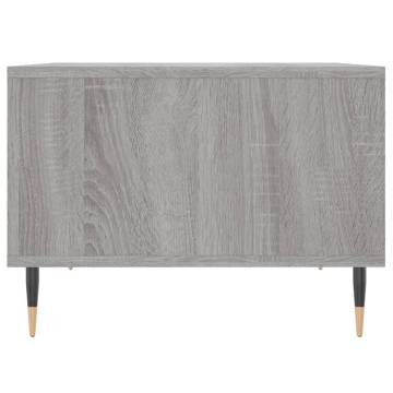 Elegant Grey Sonoma Coffee Table - 60x50 cm | HipoMarket