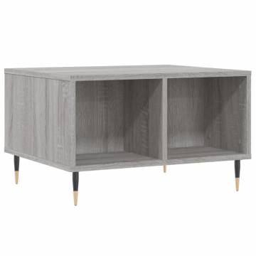 Elegant Grey Sonoma Coffee Table - 60x50 cm | HipoMarket