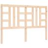 Solid Wood Bed Frame with Headboard 140x200 cm - HipoMarket